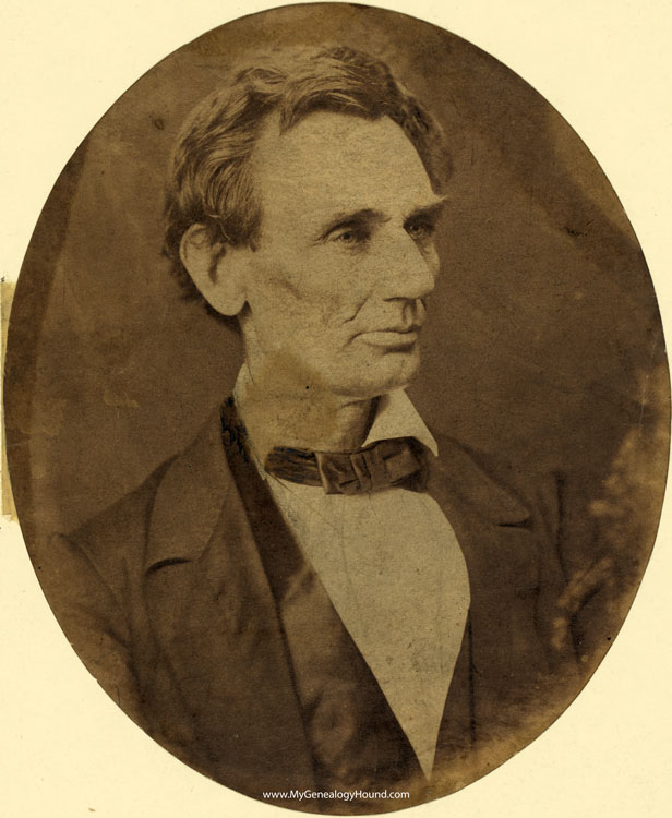 Abraham Lincoln as a Candidate for President, 1860, historic photo