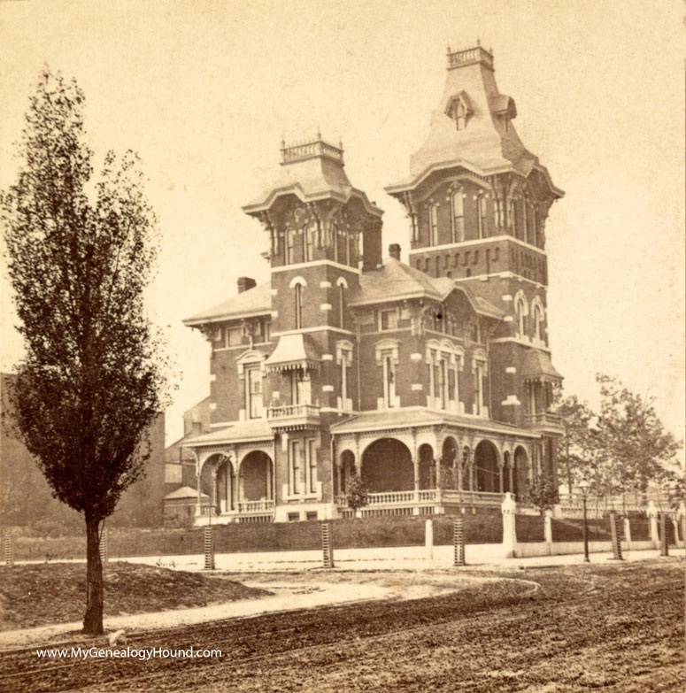 St. Louis, Missouri, Cracker Castle, The Home of Jonathan Pierce, historic photo
