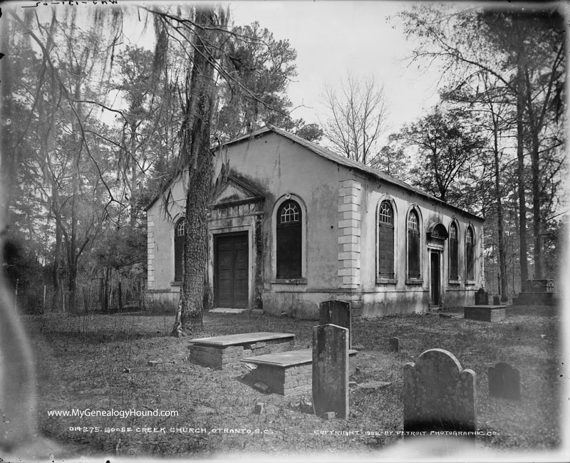 Goose Creek, South Carolina, St. James Church, 1902, historic photo