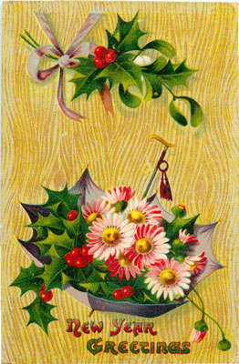 New Years Day Vintage Postcard 011