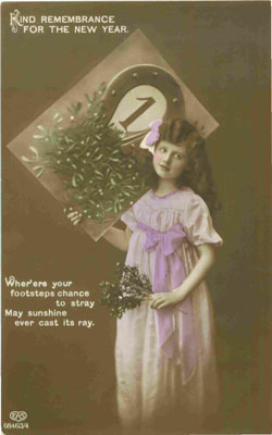 New Years Day Vintage Postcard 035