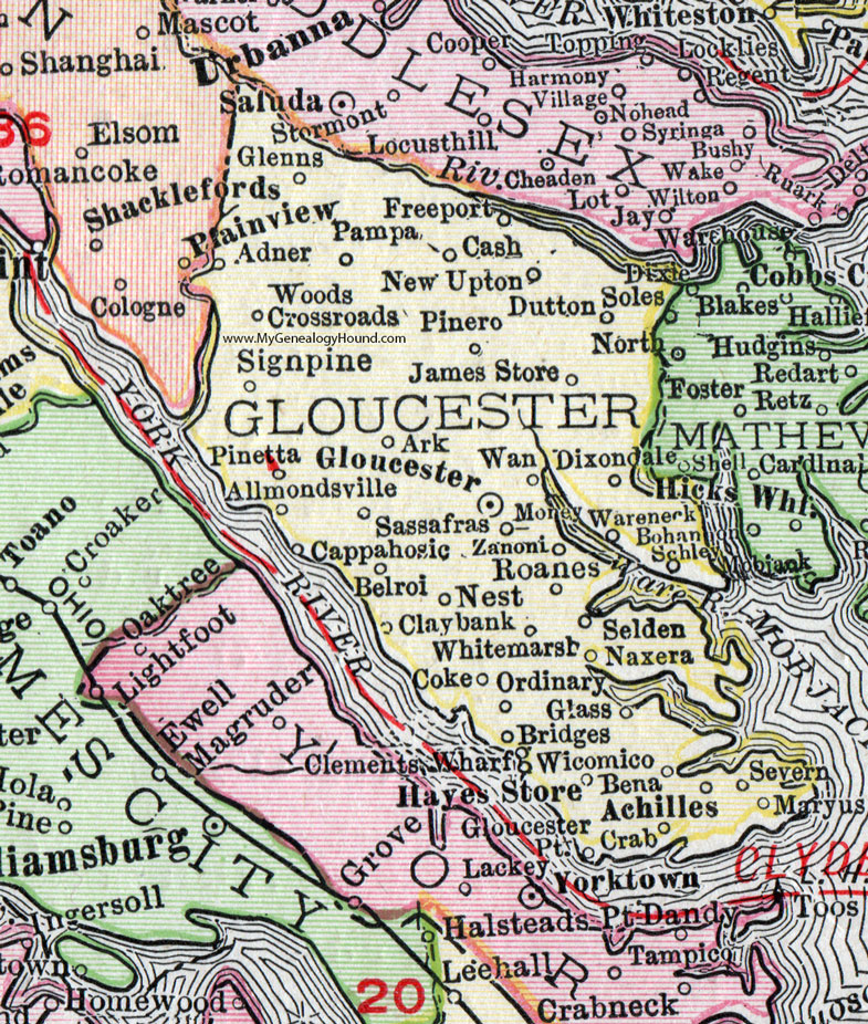 Map Of Gloucester County Nj - World Map