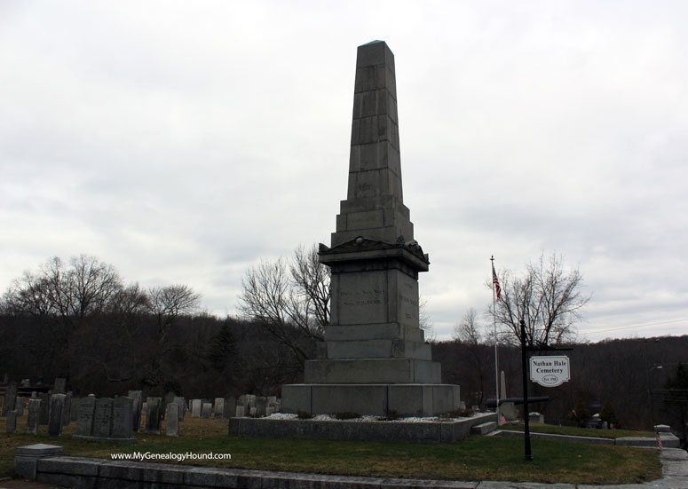 Coventry, Connecticut, Nathan Hale Monument, Cenotaph or Tombstone, photo