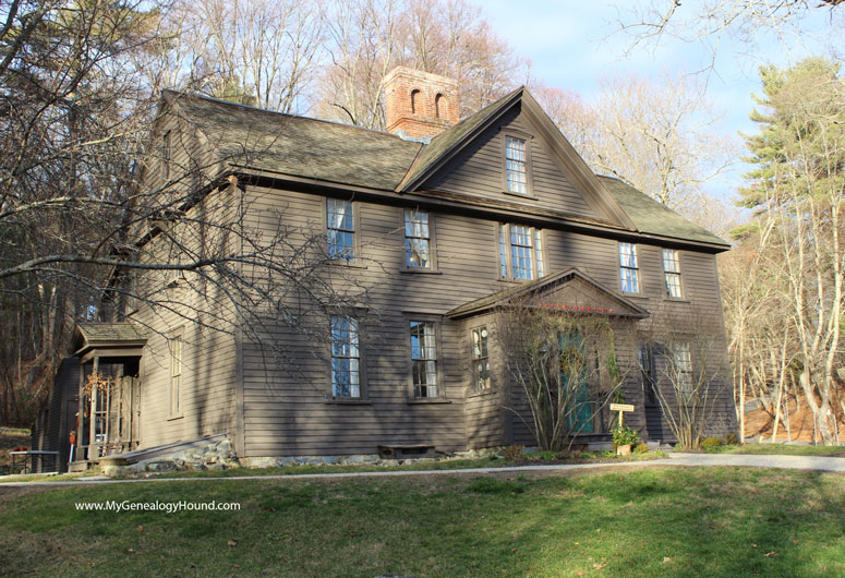 The Orchard House, home of Louisa May Alcott, photographed December 2015