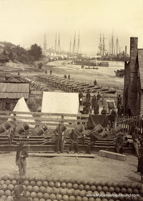 Yorktown Landing, Virginia, Siege at Yorktown Landing, 1862, historic photo