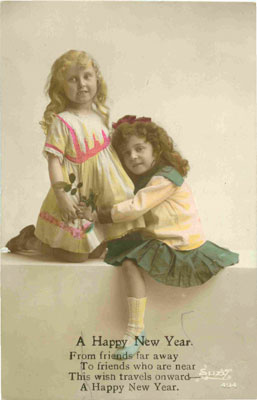 New Years Day Vintage Postcard 030