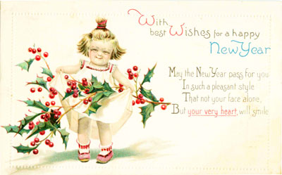 New Years Day Vintage Postcard 041