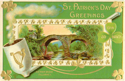 Vintage St. Patrick's Day Postcard 02